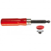 Деревянная рукоятка с опорной пластиной из качественной стали с защитной накладкой BESSEY 3101390 Деревянная рукоятка с опорной пластиной из качественной стали с защитной накладкой BESSEY 3101390