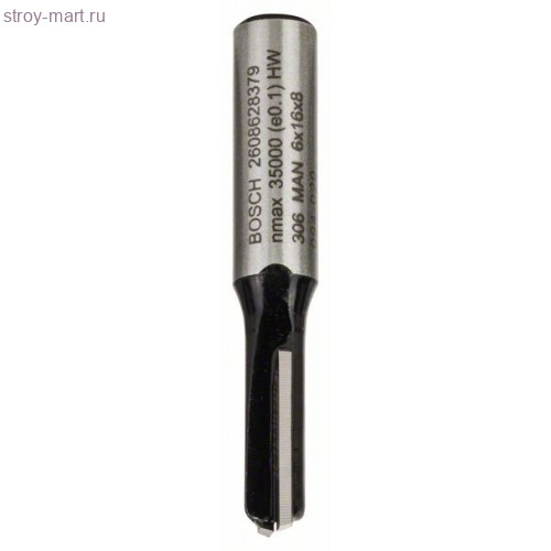 Фреза пазовая Std S8/D6/L16 - 2608628379