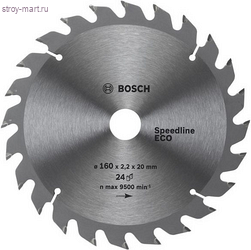 ЦИРКУЛЯРНЫЙ ДИСК 130x20x18 Speedline ECO - 2608641778