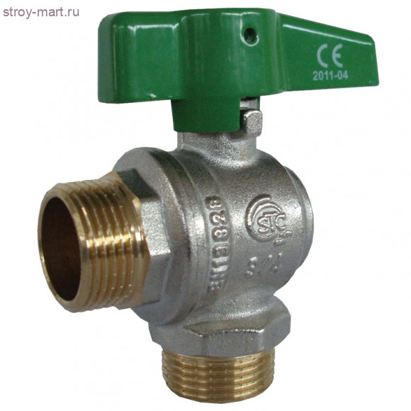 Кран шаровой латунь угловой Uno+ 1763 Ду 20 НР/НР полный проход бабочка STC 1763 Кран шаровой латунь угловой Uno+ 1763 Ду 20 НР/НР полный проход бабочка STC 1763