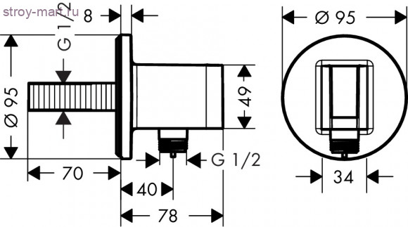 Держатель Fixfit Porter S  26487000