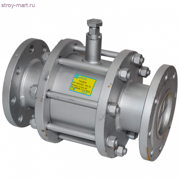 Кран шаровой сталь 11с41п Ду 100 Ру16 фл полнопрох Breeze - 007-6625 Кран шаровой сталь 11с41п Ду 100 Ру16 фл полнопрох Breeze - 007-6625