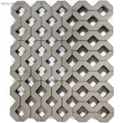 Газонная решетка «Меба» (600/400*100) (h=100) (10.8м2) - С-000096554 Газонная решетка «Меба» (600/400*100) (h=100) (10.8м2) - С-000096554