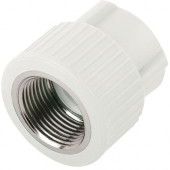 Муфта PP-R комбинированная белый нап Дн 32х3/4 ВР - 027-8648 Муфта PP-R комбинированная белый нап Дн 32х3/4 ВР - 027-8648