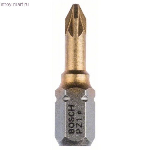 10 БИТ 25ММ PZ1 TIN - 2607001592 10 БИТ 25ММ PZ1 TIN - 2607001592