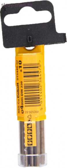 Сверло д\металла HSS-CО, 3.2х36х65мм,10шт,Extreme - DT 5446 Сверло д\металла HSS-CО, 3.2х36х65мм,10шт,Extreme - DT 5446