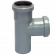 Тройник PP-H серый в/к Дн 75x75x90° б/нап Ostendorf 113400 Тройник PP-H серый в/к Дн 75x75x90° б/нап Ostendorf 113400