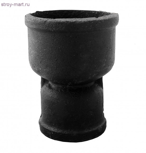 Патрубок чугун канализационн Ду 100 б/нап L=210мм ГОСТ 6942-98 компенсационн - 027-1846