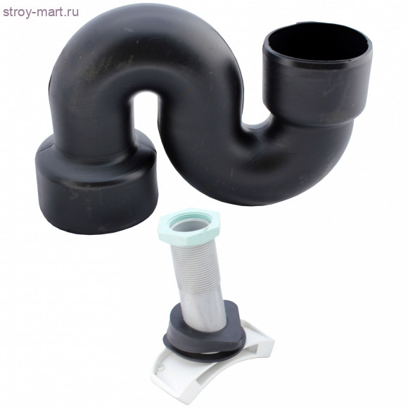 Сифон для напольной чаши Генуя с рассекателем -025-0187