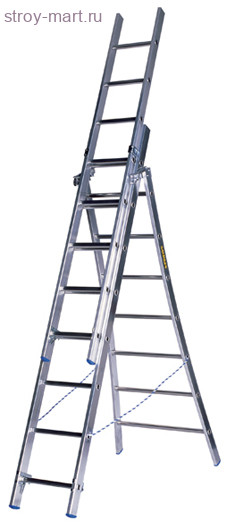 Лестница-стремянка трехсекционная Centaure PET 8+2*9 / 342309 - С-000103099 Лестница-стремянка трехсекционная Centaure PET 8+2*9 / 342309 - С-000103099