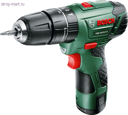 Аккумуляторная ударная дрель-шуруповерт Bosch PSB 10,8 LI-2 603983923 Аккумуляторная ударная дрель-шуруповерт Bosch PSB 10,8 LI-2 603983923