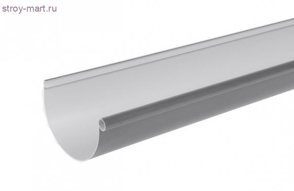 Желоб водосточный Nicoll d=115mm, серый (2метра), LG252 - С-000116775 Желоб водосточный Nicoll d=115mm, серый (2метра), LG252 - С-000116775