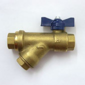 Кран шаровой Airaga фильтр Ду15 м/м полн баб - 007-0970 Кран шаровой Airaga фильтр Ду15 м/м полн баб - 007-0970