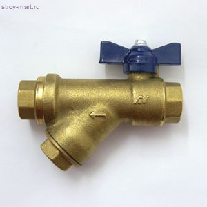 Кран шаровой Airaga фильтр Ду15 м/м полн баб - 007-0970 Кран шаровой Airaga фильтр Ду15 м/м полн баб - 007-0970