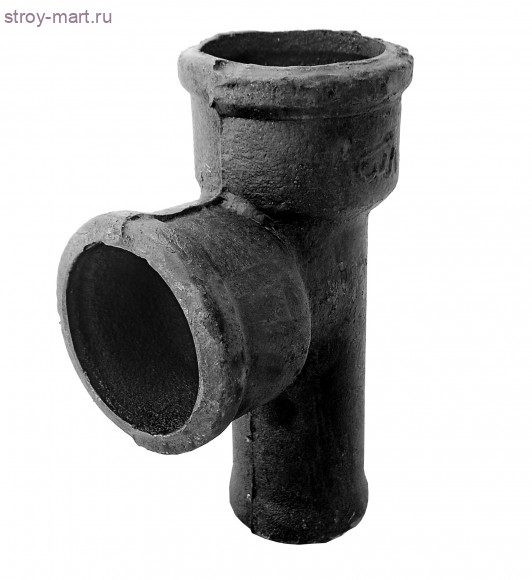 Тройник чугун прям Ду 50х50х90 б/нап ГОСТ 6942-98 - 4606034027806