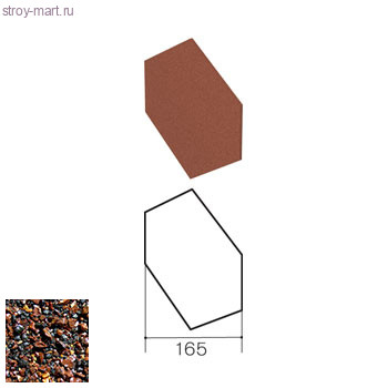 Заглушка треугольного конька Gerard (Chestnut 121) - С-000113665 Заглушка треугольного конька Gerard (Chestnut 121) - С-000113665