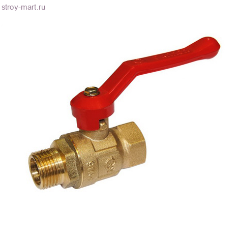 Кран шаровой латунь Крепыш 321 аналог 11б27п1 Ду 15 ВР/НР рычаг ГАЛЛОП 103200 Кран шаровой латунь Крепыш 321 аналог 11б27п1 Ду 15 ВР/НР рычаг ГАЛЛОП 103200