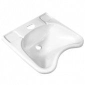 Умывальник хирургический белый 1 отверстие б/комплекта Кировская Керамика - 4606034156452 Умывальник хирургический белый 1 отверстие б/комплекта Кировская Керамика - 4606034156452