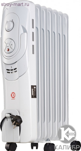 Маслян. радиатор "Калибр ЭМР- 1515/7"