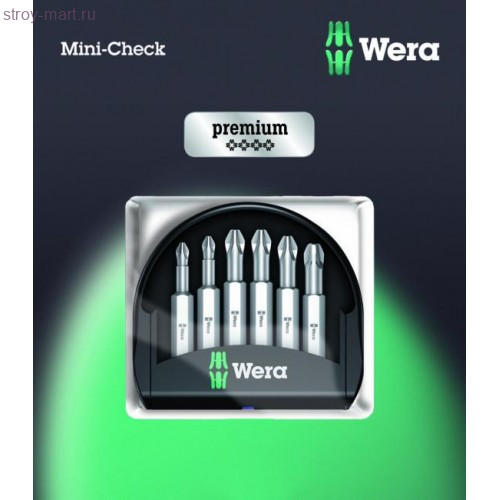 Набор бит Mini-Check 50 mm sl/ph/pz SB 073636 - WE-073636 Набор бит Mini-Check 50 mm sl/ph/pz SB 073636 - WE-073636