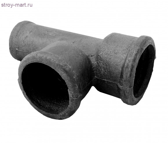 Тройник чугун прям Ду 100х100х90° б/нап ГОСТ 6942-98 - 4606034027820