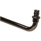 Уголок RC Q&E L=300мм для подключения радиатора никель Дн16 медь Uponor 1023045