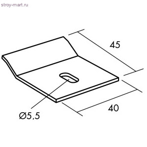 26300214 Крепёжная пластина 0214 250 шт/уп 70209 - С-000078326 26300214 Крепёжная пластина 0214 250 шт/уп 70209 - С-000078326