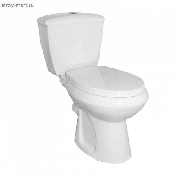 Унитаз-компакт Элисса зелёный косой выпуск в комплекте Оскол - 4606034153376 Унитаз-компакт Элисса зелёный косой выпуск в комплекте Оскол - 4606034153376