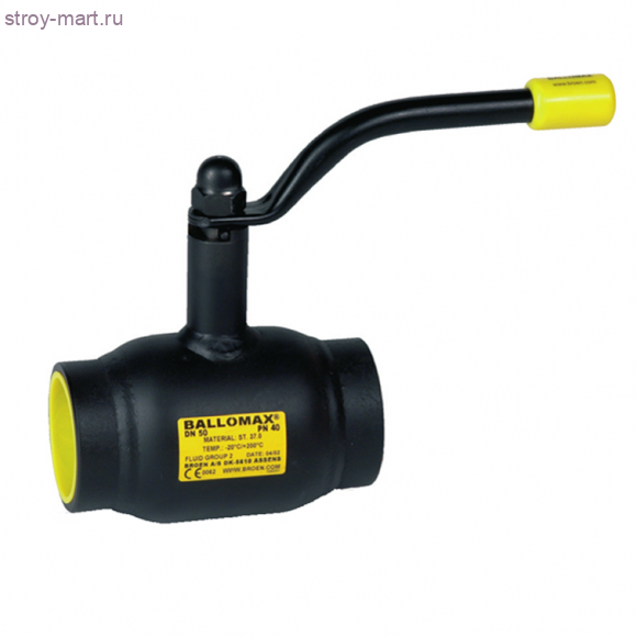 Кран шаровой сталь Ballomax КШТ 60.100 Ду 50 Ру40 ВР/ВР BROEN КШТ 60.100.050 Кран шаровой сталь Ballomax КШТ 60.100 Ду 50 Ру40 ВР/ВР BROEN КШТ 60.100.050