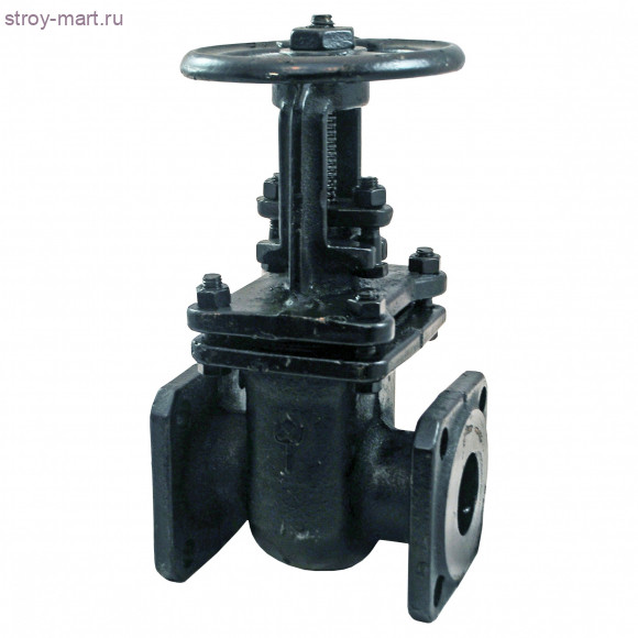 Задвижка 30ч6бр чугун Ду 100 Ру10 фл - 007-1581 Задвижка 30ч6бр чугун Ду 100 Ру10 фл - 007-1581