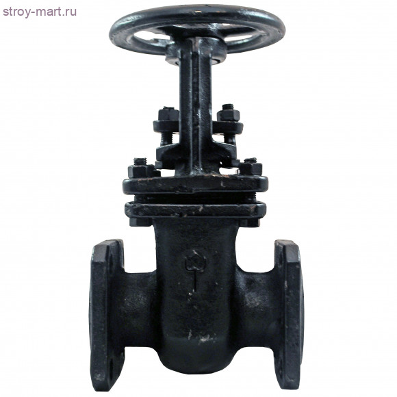 Задвижка 30ч6бр чугун Ду 100 Ру10 фл - 007-1581 Задвижка 30ч6бр чугун Ду 100 Ру10 фл - 007-1581