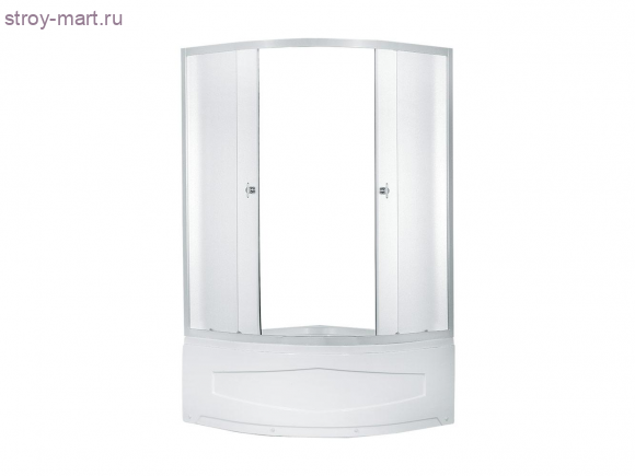 Кабина душевая мат/стекло полукруг 900х900х1940мм выс/поддон 2-х стенная без сифона Неосан ER0609T-СЗ Кабина душевая мат/стекло полукруг 900х900х1940мм выс/поддон 2-х стенная без сифона Неосан ER0609T-СЗ