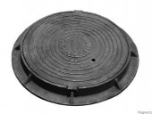 Люк чугунный тяжелый для смотровых колодцев (тип 'Т') - Т'(В) Люк чугунный тяжелый для смотровых колодцев (тип 'Т') - Т'(В)