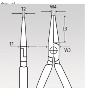 Плоскогубцы механика 38 45 190 - KN-3845190 Плоскогубцы механика 38 45 190 - KN-3845190