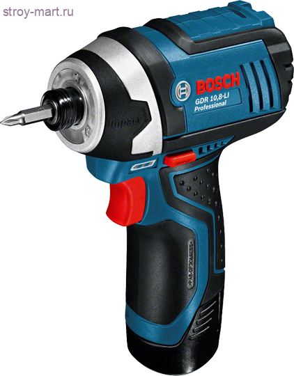 Аккумуляторный ударный гайковёрт Bosch GDR 10,8-LI Professional - 06019A6977 Аккумуляторный ударный гайковёрт Bosch GDR 10,8-LI Professional - 06019A6977