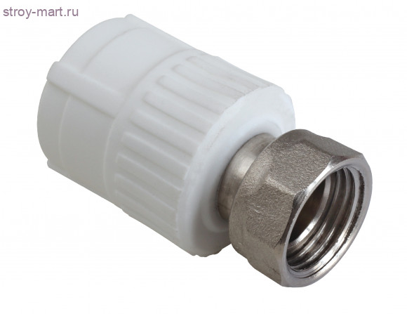 Муфта PP-R комбинированная белый Дн 25x3/4 нак. гайка на метал. штуцере РосТурПласт 10699 - 027-8467 Муфта PP-R комбинированная белый Дн 25x3/4 нак. гайка на метал. штуцере РосТурПласт 10699 - 027-8467