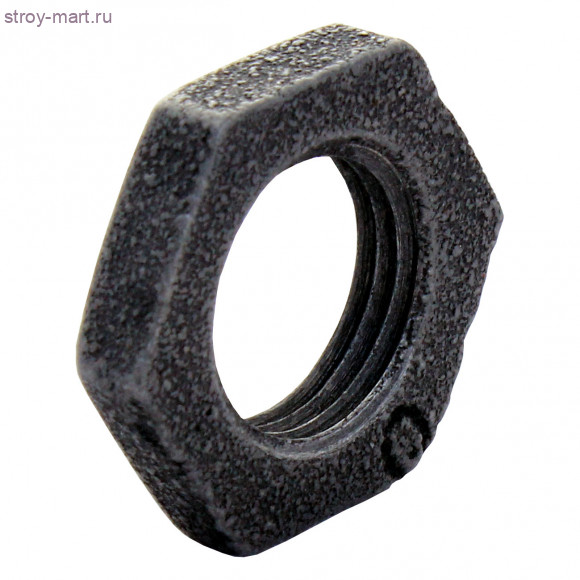 Контргайка чугун Ду 25 ВР ГОСТ 8961-75 МЗОО - 4606034001295 Контргайка чугун Ду 25 ВР ГОСТ 8961-75 МЗОО - 4606034001295