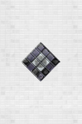 Домино Декор Кристалл син.  20х30 (стекло, новый, ИБК)