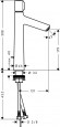 Смеситель для раковины 190, однорычажный, со сливным гарнитуром Talis Select S 72044000 Смеситель для раковины 190, однорычажный, со сливным гарнитуром Talis Select S 72044000
