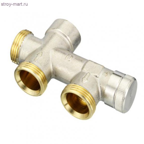 Деталь присоед RA-KE для отнотруб систем ниж/подкл 3/4х1/2 с запорным краном Danfoss 013G3366