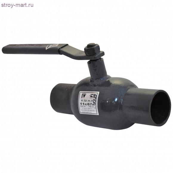 Кран шаровой сталь 11с67п Ду 80 Ру16 под приварку Гидрозатвор - 007-5071