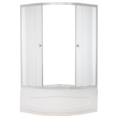 Кабина душевая мат/стекло полукруг 800х800х1940мм низ/поддон 4-х стенная Неосан ER0608-C3 Кабина душевая мат/стекло полукруг 800х800х1940мм низ/поддон 4-х стенная Неосан ER0608-C3