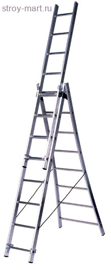 Лестница-стремянка трехсекционная Centaure BT3 3*9 / 263309 - С-000103096 Лестница-стремянка трехсекционная Centaure BT3 3*9 / 263309 - С-000103096