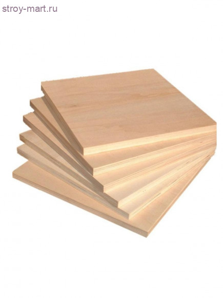 Фанера ФК 104018 - 12х1525х1525 мм Фанера ФК 104018 - 12х1525х1525 мм