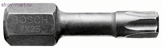 Ударная бита, T25, 25mm 10 шт - 2608522063 Ударная бита, T25, 25mm 10 шт - 2608522063