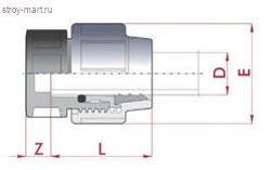 Заглушка ПЭ Дн 50 нап компресс - 4606034144565 Заглушка ПЭ Дн 50 нап компресс - 4606034144565