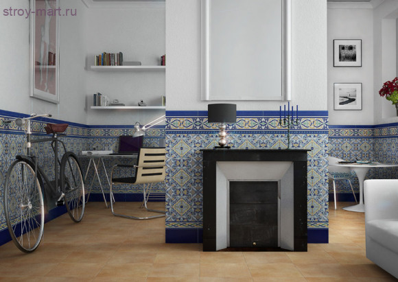 Calabrote Talavera Бордюр 7х28 Calabrote Talavera Бордюр 7х28