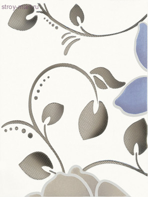 Tirani blue А Декор 25х33,3 Tirani blue А Декор 25х33,3