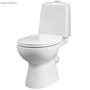 Унитаз-компакт Цезарь горизонт/выпуск в комплекте сидение дюропласт Santek 1.WH30.1.745 - 4606034156698 Унитаз-компакт Цезарь горизонт/выпуск в комплекте сидение дюропласт Santek 1.WH30.1.745 - 4606034156698