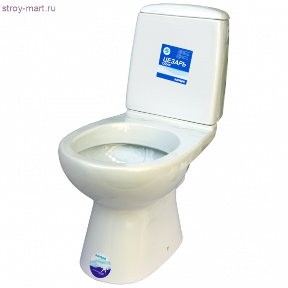 Унитаз-компакт Цезарь горизонт/выпуск в комплекте сидение дюропласт Santek 1.WH30.1.745 - 4606034156698 Унитаз-компакт Цезарь горизонт/выпуск в комплекте сидение дюропласт Santek 1.WH30.1.745 - 4606034156698